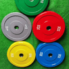 25KG x 2 Color Bumper Plates D:445mm Barbell Weights (EZ166-5x2) - www.ezyliving.co.nz