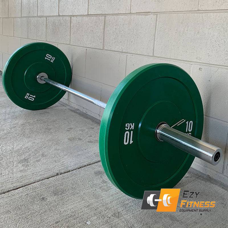 120KG Color Bumper Combo Olympic Bar 7ft 700lbs 2.2m 100KG Color