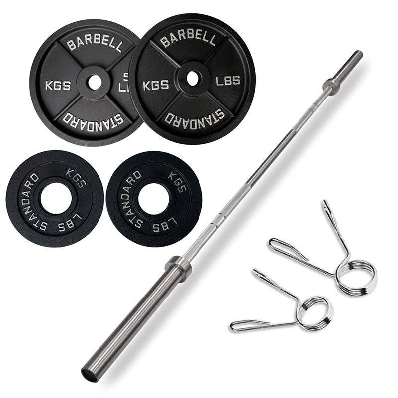 80kg best sale barbell set