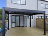 Louvred Pergola 3x3m Black Colour - www.ezyliving.co.nz